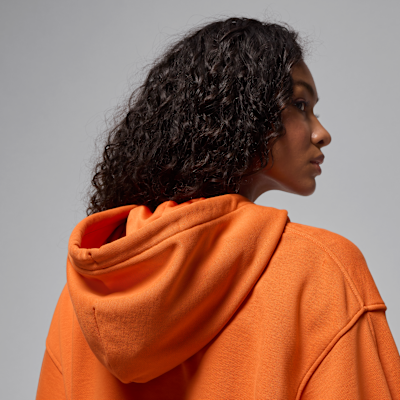 Jordan Flight Fleece Women's Cropped Satin-Lined Hoodie
