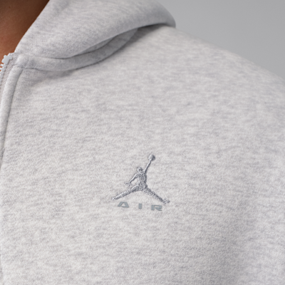 Jordan Brooklyn Tam Boy Fermuarlı Bol Kesimli Fleece Erkek Sweatshirt'ü görsel 5