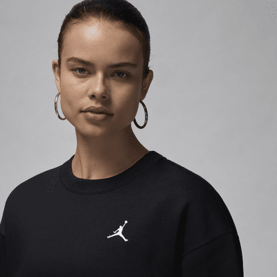 Jordan Brooklyn Fleece kerek nyakkivágású női pulóver