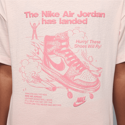 Playera con gráfico para niños talla grande Jordan