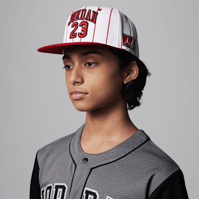 Jordan Big Kids' Jersey Flat Brim Cap