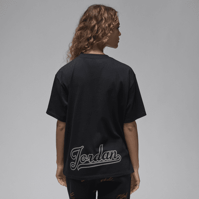 T shirt hot sale jordan donna nero