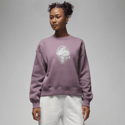 Jordan Brooklyn Fleece Women's Graphic Crew-Neck Sweatshirt. Nike UK