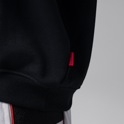 Jordan Flight Fleece Bol Kesimli Erkek Kapüşonlu Sweatshirt'ü görsel 6
