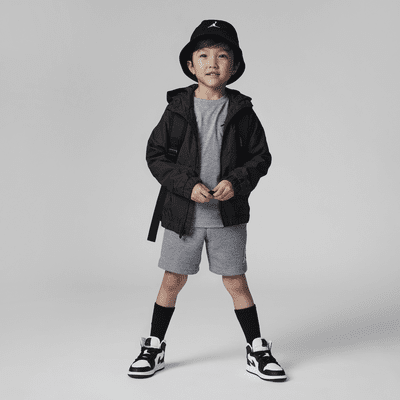 Playera de manga larga bordada para niños de preescolar Jordan Jumpman Air