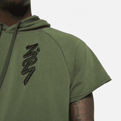Sudadera con gorro recortada para hombre Jordan Dri-FIT Zion