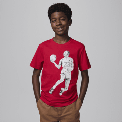 Air Jordan Camiseta con estampado de lunares - Niño/a