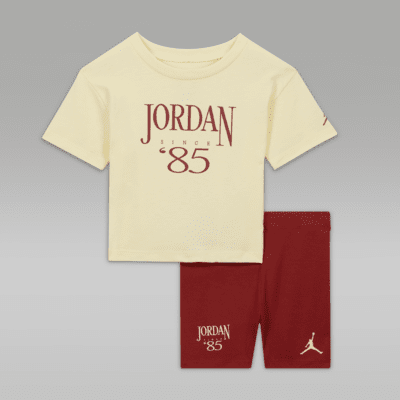 Jordan Brooklyn Mini Me kerékpáros rövidnadrágszett babáknak (12-24 hónapos korig)