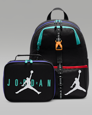 Подростковый рюкзак Air Jordan Lunch Backpack Big Kids' Backpack (18L) and Lunch Bag (3L)