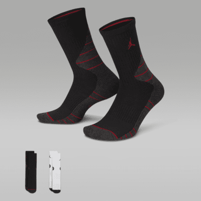 Jordan Dri-FIT Crew Socks (2-Pack) Big Kids' Socks