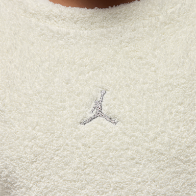 Playera de cuello redondo de bouclé para niños talla grande Jordan Mountainside