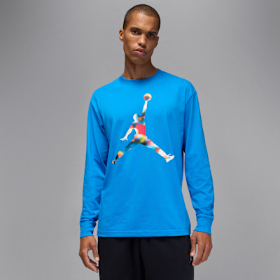 Jordan Flight Men's Long-Sleeve Crewneck T-Shirt