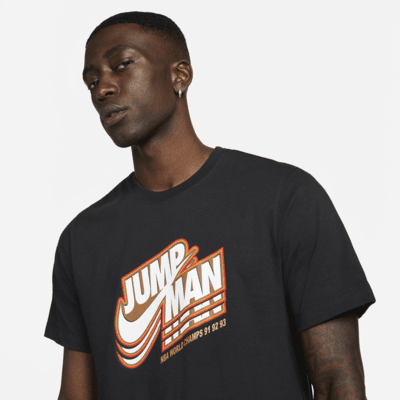 Playera con gráfico de manga corta para hombre Jordan Jumpman