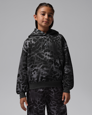 Детское худи Jordan Brooklyn Fleece Big Kids' Pullover Hoodie