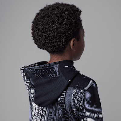 Sudadera con gorro MVP de French Terry para niños talla pequeña Jordan