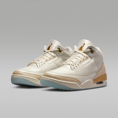 Air Jordan 3 Retro "Sail and Pale Ivory" Women's Shoes