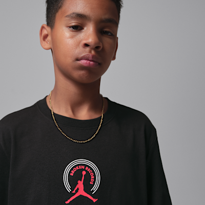 ジョーダン ジュニア ブロークン レコード Tシャツ