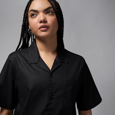 ジョーダン ウィメンズ ショートスリーブ ウーブン トップ