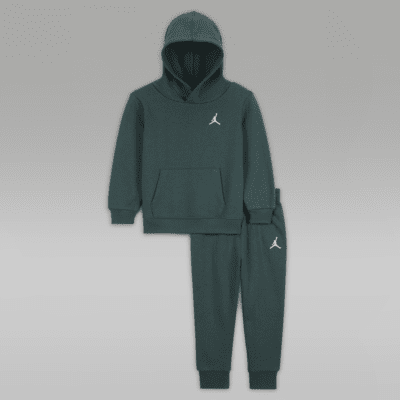 Completo in 2 pezzi con felpa pullover con cappuccio Jordan MJ Brooklyn Fleece – Bebè (12-24 mesi)