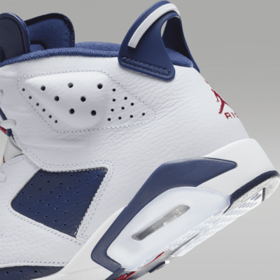 Air Jordan 6 Retro 'White and Midnight Navy' Men's Shoes