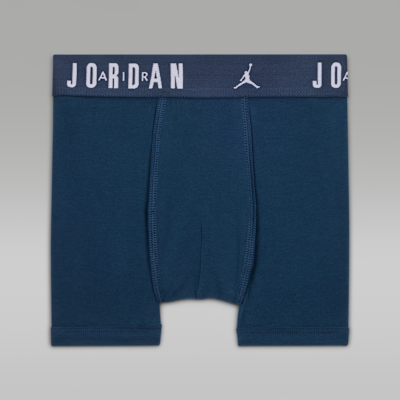 Jordan Big Kids' Flight Cotton Boxer Briefs (3-Pack)