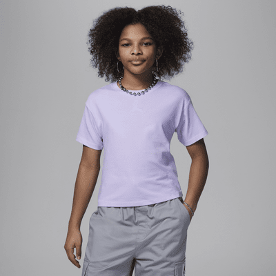 Girls purple hotsell nike shirt