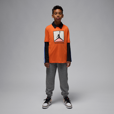Jordan Flight Essentials Older Kids' Boxed Logo 3.0 T-Shirt
