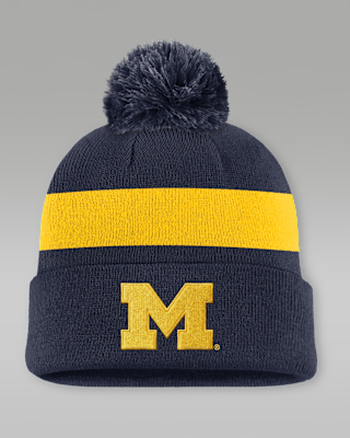 Женские Michigan Peak Jordan Brand College Cuffed Beanie