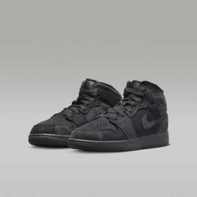 Air Jordan 1 Mid SE Craft Big Kids' Shoes