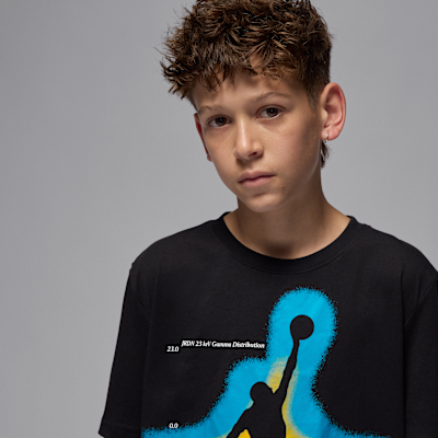 Playera Retro '24 Gamma para niños talla grande Jordan