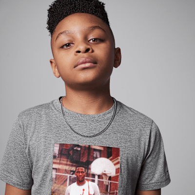 T-Shirt με φωτογραφία MJ Jordan για μεγάλα παιδιά