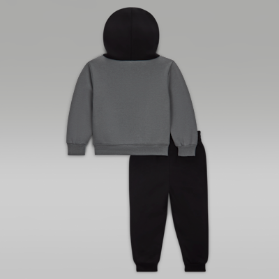 Σετ δύο τεμαχίων με φούτερ με κουκούλα Jordan Brooklyn Fleece για βρέφη (12-24M)