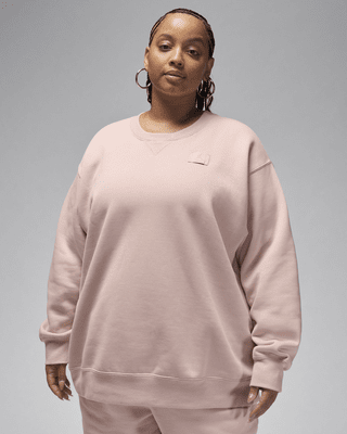 Женский свитшот Jordan Flight Fleece Crew-Neck (Plus Size)