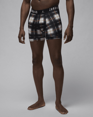 Мужские  Jordan Dri-FIT Plaid Boxer Briefs (2-Pack)