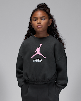 Детские  Jordan Jumpman Club Little Kids' Pleated Fleece Crew