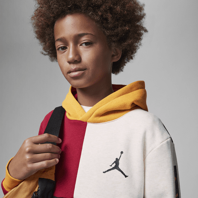 Jordan Big Kids' Paprika Fleece Pullover Hoodie