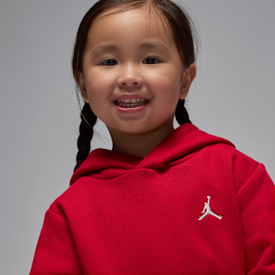 Conjunto de sudadera con gorro sin cierre de 2 piezas infantil Jordan Brooklyn Fleece