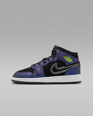Детские кроссовки Air Jordan 1 Mid SE "Space Jam" Big Kids'