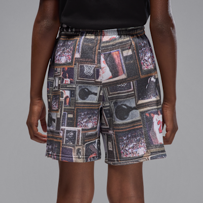 Jordan Big Kids' Brooklyn Printed Fleece Shorts