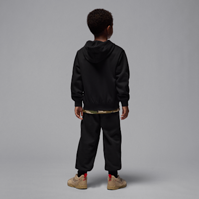 Jordan MVP belebújós, kapucnis polárpulóverekből álló kétrészes szett kisgyerekeknek