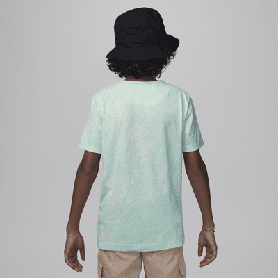 Jordan Big Kids' Net Flight Printed T-Shirt