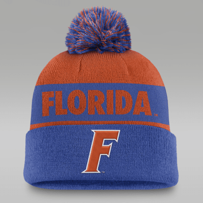 Florida Gators Primetime Peak Men's Nike College Cuffed Pom Beanie