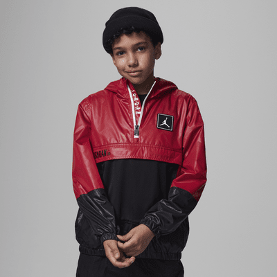 Jordan Half-Zip Windbreaker kabát nagyobb gyerekeknek