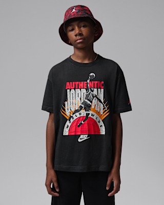 Детская футболка Jordan Big Kids' Authentic Jordan