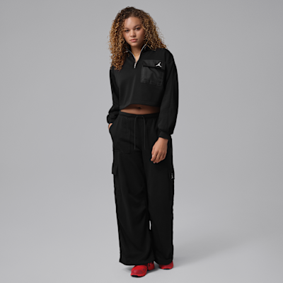 Jordan Brooklyn Fleece Hike Mike Oberteil mit Viertelreißverschluss (Damen)