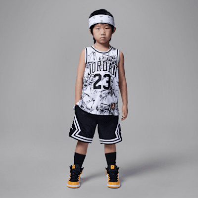 Jersey estampado para niños talla pequeña Jordan 23