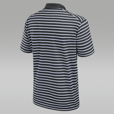 Polo universitario Jordan Dri-FIT para hombre Florida Gators Primetime Victory Striped