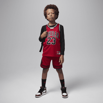 Shorts Diamond para niños talla pequeña Jordan Dri-FIT Sport
