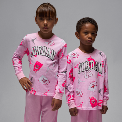 Jordan Younger Kids' 23 Jersey Long-Sleeve T-Shirt and Trouser Set