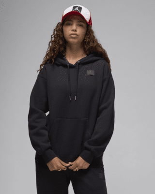 Женское худи Jordan Flight Fleece Satin-Lined Pullover Hoodie